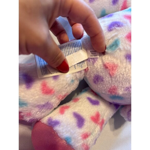 Build A Bear Pastel Rainbow Hearts Sassy Kitty Cat Plush 16" Valentine's - Picture 4 of 7